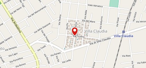 Osteria Villa Rugantino sulla mappa