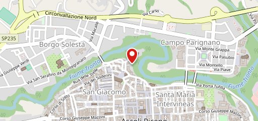 Villa San pietro sulla mappa