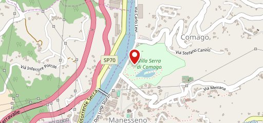 Parco Villa Serra di Comago - Sant'Olcese sulla mappa