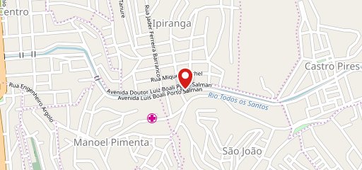 Villa Steakburger no mapa