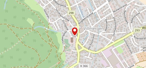 Villmerger Pizza Express sur la carte