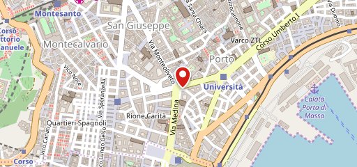 Pizzeria Vincenzo Capuano pizza a portafoglio e pizza fritta sulla mappa