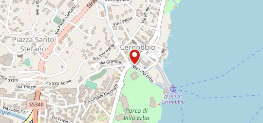 Vincenzo Dascanio Café - Cernobbio sur la carte