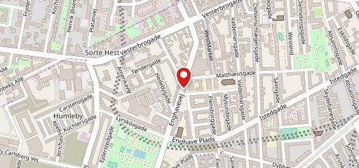 Vinhanen Vesterbro sur la carte