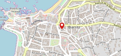 Restaurant Italien Vino e Cappuccino Biarritz sur la carte
