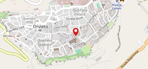 Trattoria Vinosus sur la carte