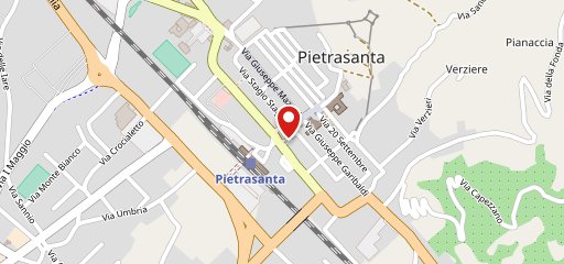 Vintage Pietrasanta sur la carte