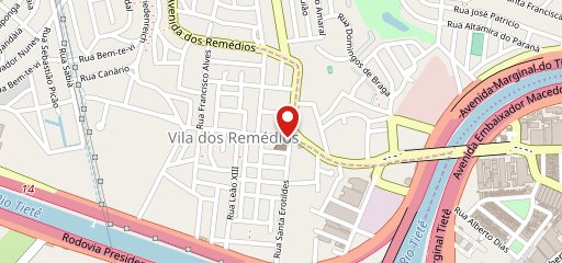 VIP'S Barbearia - Vila dos Remédios no mapa