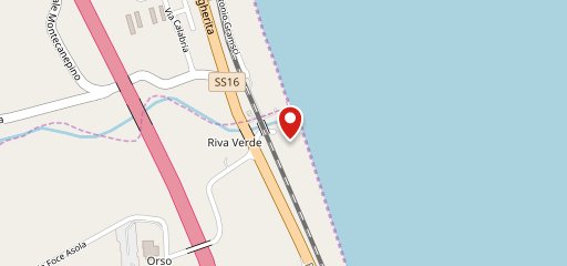 Ristorante Stabilimento Balneare VirgolaZero1 sulla mappa