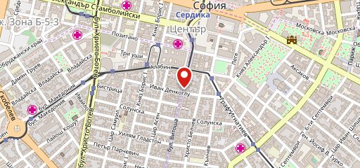 Vitosha Street Bar & Dinner sur la carte