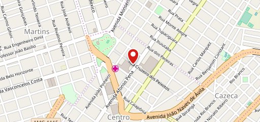 Vó Tereza Cafeteria - Hotel Marajá no mapa