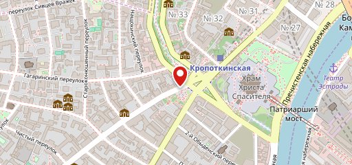 Restaurant Voronezh sur la carte