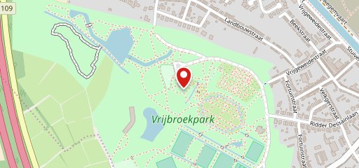 Vrijbroekhof sur la carte