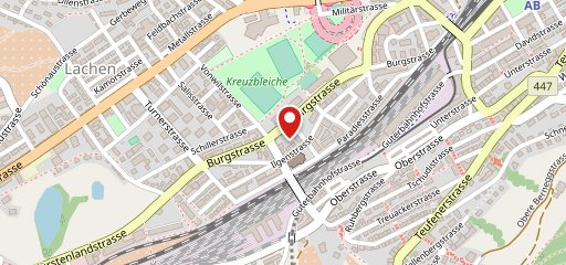 Restaurant Waffenplatz Burgstrasse sulla mappa