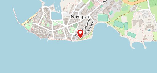 Waffle caffe Splash Novigrad sulla mappa