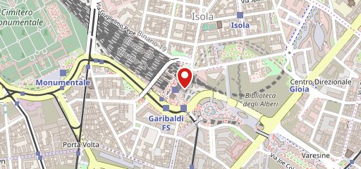 wagamama - Milano Porta Garibaldi sulla mappa