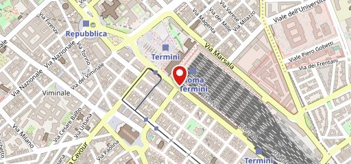 wagamama - Roma Termini sulla mappa