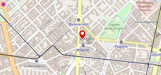 Wagner caffè sulla mappa