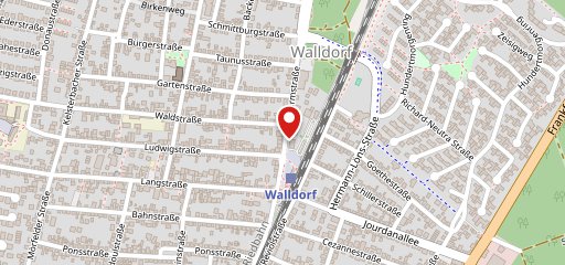 Walldorfer Kebap Haus sur la carte