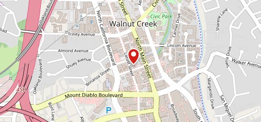 Walnut Creek Yacht Club on map