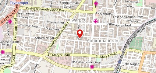 Wangs Kitchen, Alwarpet on map