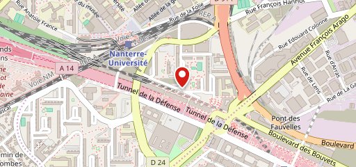 WARRY'S COFFEE NANTERRE sur la carte