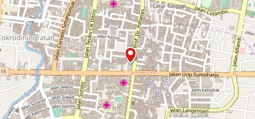 Warung mbak nur on map