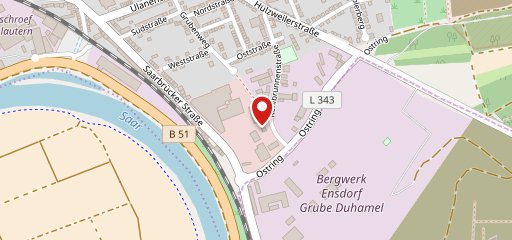 WASGAU Bäckerei Fraulautern sur la carte