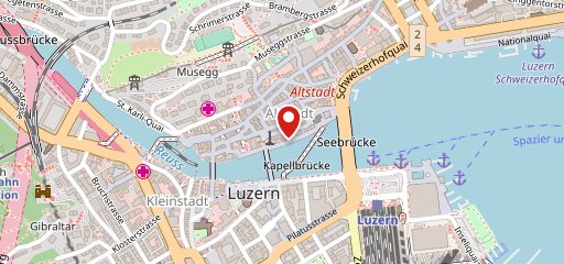 Ristorante Pizzeria Weisses Kreuz sulla mappa