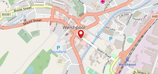 Welshpool Kebab House on map