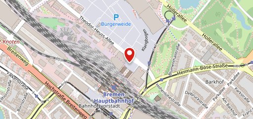 Werder Bäcker Bünger sur la carte