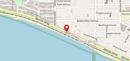 West Beach Bar & Grill sur la carte