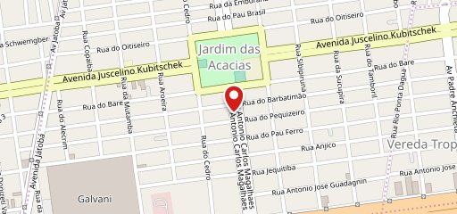 West Fire Comedy Club no mapa