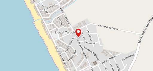 Cafe WhyNot Lido di Tarquinia sulla mappa