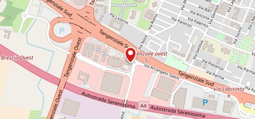 Wiener Haus Brescia Multisala Oz sulla mappa