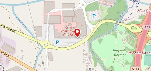 Wiener Haus Udine Città Fiera sulla mappa