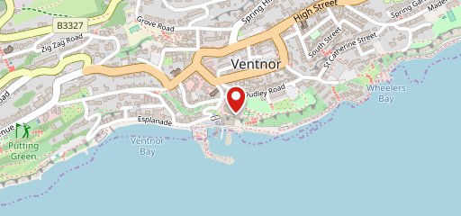 Ventnor Winter Gardens on map