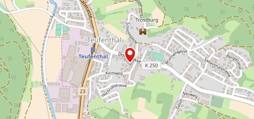 Wirtshaus zur Trostburg sulla mappa