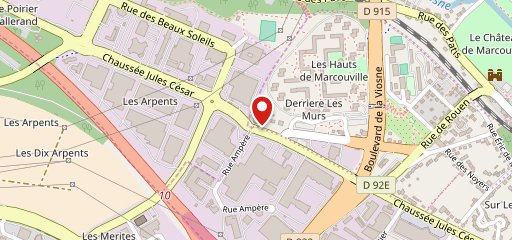 Wok Pontoise sur la carte