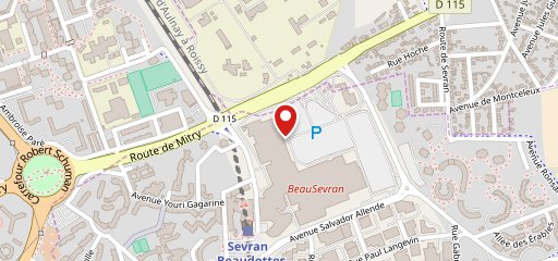 WOK SUN SEVRAN sur la carte