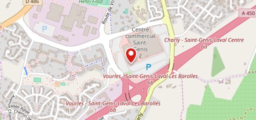 WOKO Saint-Genis 2 sur la carte