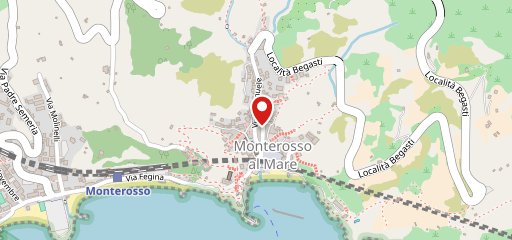 Wonderland Bakery Monterosso al Mare sulla mappa