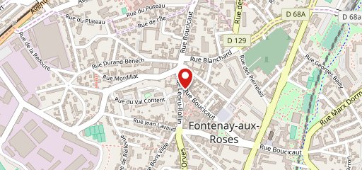 Woodiz Fontenay-aux-Roses sur la carte