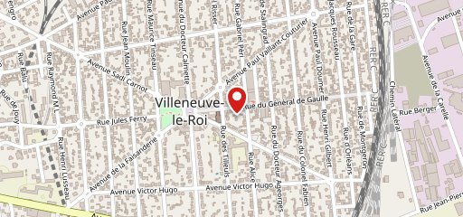 Woodiz Villleneuve-le-Roi en el mapa