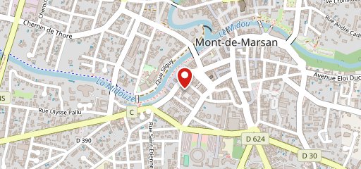 World Food Café Mont de Marsan sur la carte