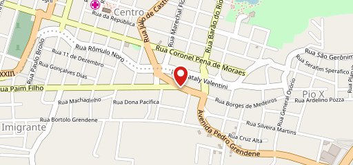 X Delivery Farroupilha no mapa