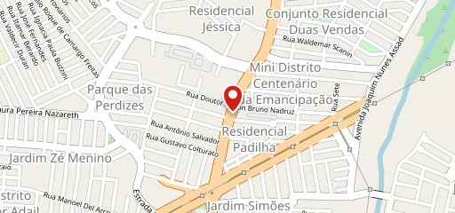 X Tudão lanches e Pizzas e Açai no mapa