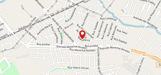 Xandi pizza Salto SP no mapa