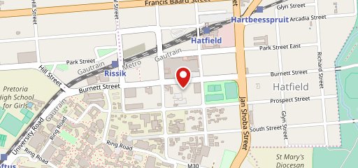 The Social Club Hatfield sur la carte