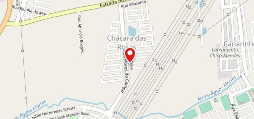 Xis do chácara no mapa